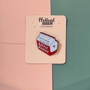 Dont Hate me Because Im a Little Cooler Pun Meme Funny Mini Enamel Pin  Brooch